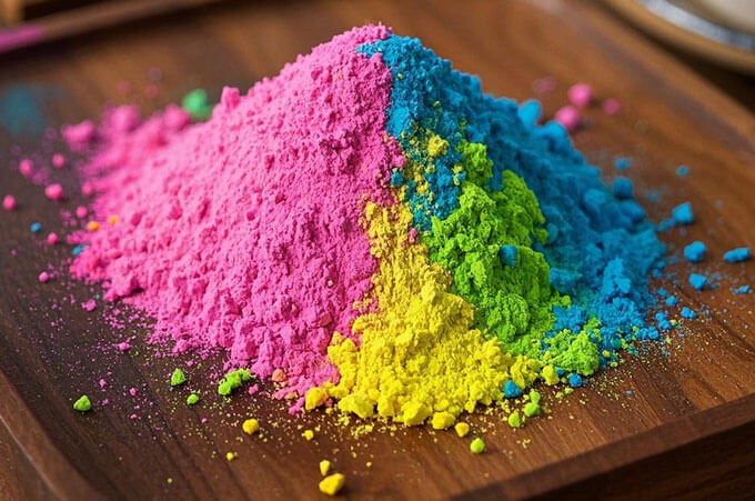 彩色有機顏料粉